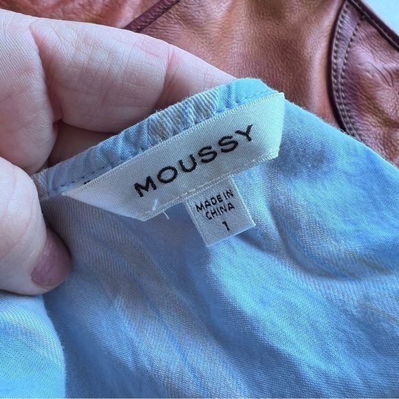 MOUSSY PENELOPE STRIPED‎ BUTTON UP DRESS maxi SIZE Small - Picture 14 of 16